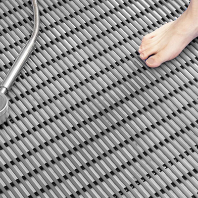 맨발로 관모양 슬립 방지성 안전성 마루 매트 반대 약화 비닐 PVC 플라스틱