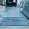 1.2 밀리미터 고무 배킹 로고 인쇄된 마루 매트 나일론 6.6 섬유 관습 카펫 러그